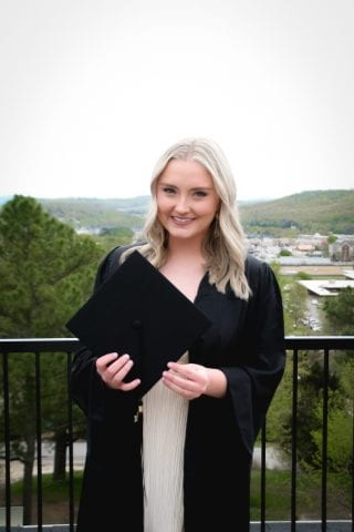Raechel Davis graduation photo